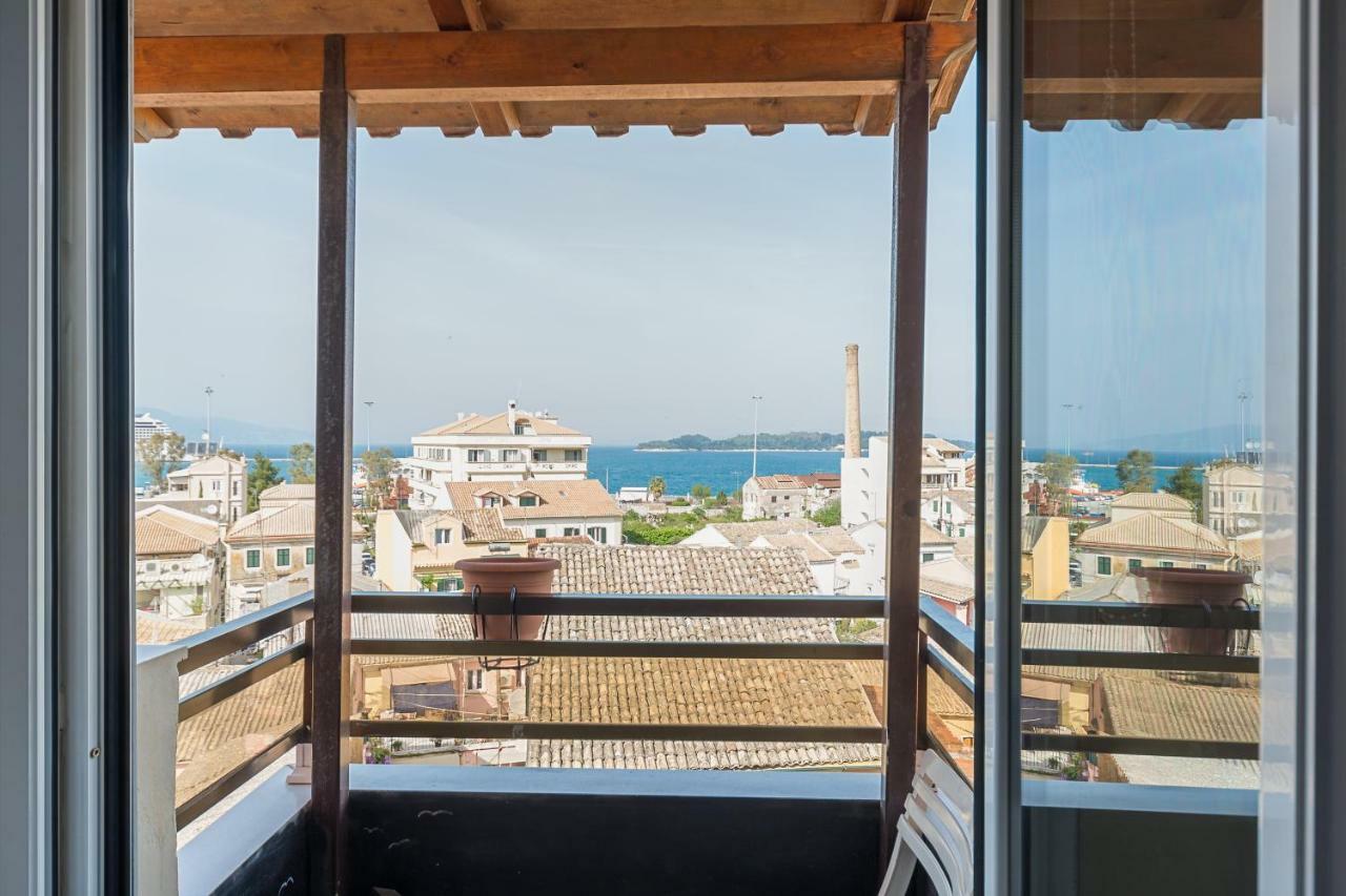 Fay'S Sea View-Corfu Town Apartment Ngoại thất bức ảnh